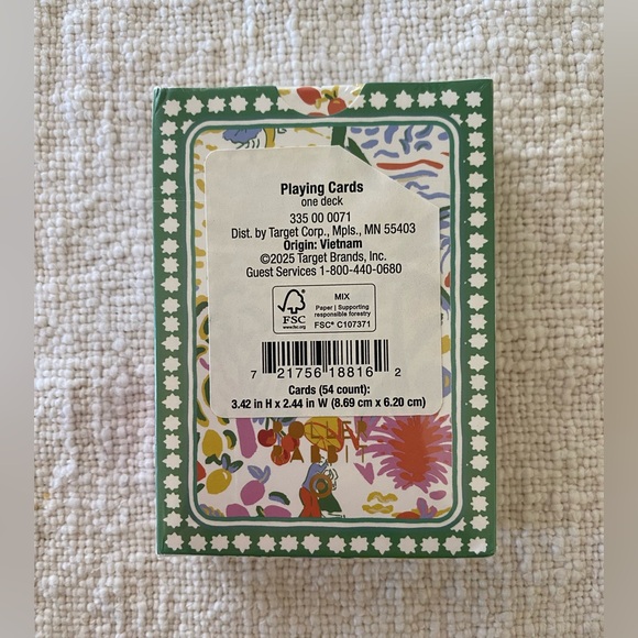 Roller Rabbit Colorful Playing Cards Set - Picture 6 of 7